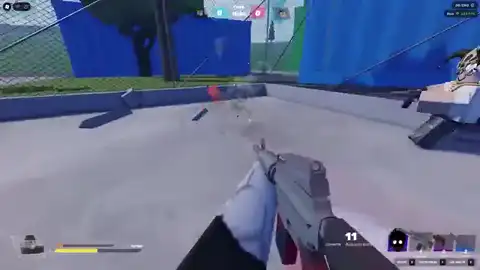 Dual pistols hipfire drill for Anime Finals Training Grounds